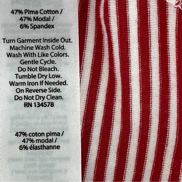 Vineyard Vines Short Sleeve Wrap Design Tie Waist Romper Size M - Picture 7 of 7